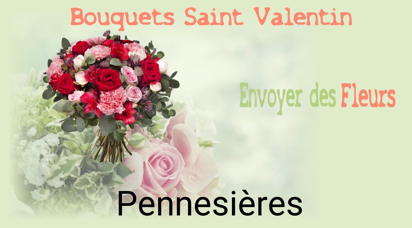 Roses de Saint-Valentin livrées à Pennesières